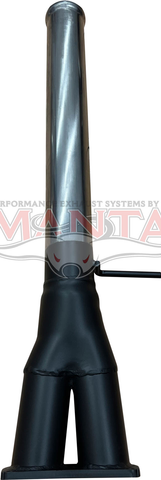 SILVERADO 1500 V8 6.2L 3.5in into DUAL 3in Y-SECTION CONNECTING PIPE FOR CAT BACK SYSTEM