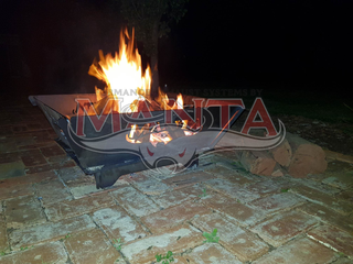 MANTA Lazer Cut Fire Pit