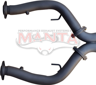 Holden Commodore VE VF Cat Back, Cat Connecting Pipes 3in