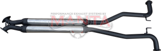 Holden Commodore VE VF 2.5in Sedan Centre Muffler