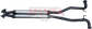 Holden Commodore VE VF 2.5in Sedan Centre Muffler