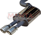 Holden Commodore VE VF Sedan 3in Rear Mufflers (pair)