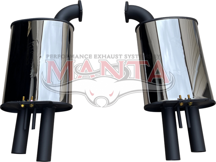 Holden Commodore VE VF Sedan 2.5in Rear Mufflers (pair)