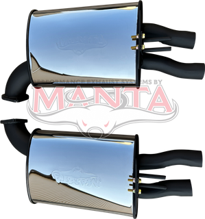 Holden Commodore VF HSV GTS-R Sedan 3in Rear Mufflers (pair)