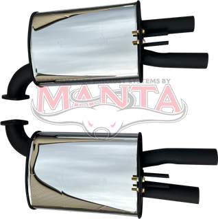 Holden Commodore VF HSV Sedan 2.5in Rear Mufflers (pair)