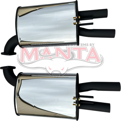 Holden Commodore VF HSV Sedan 2.5in Rear Mufflers (pair)