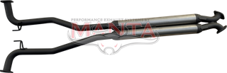 Holden Commodore VE VF 2.5in Ute Centre Muffler
