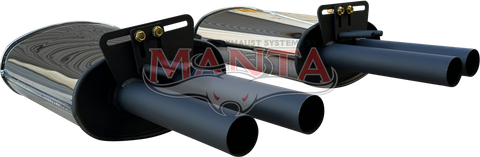Holden Commodore VE VF Ute 2.5in Rear Mufflers (pair)