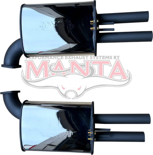 Holden Commodore VE VF Ute 3in Rear Mufflers (pair)