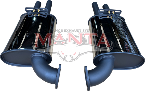 Holden Commodore VE VF Ute 3in Rear Mufflers (pair)