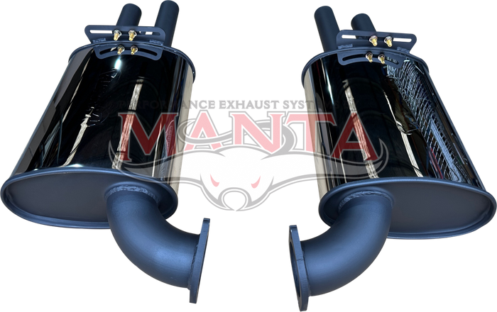 Holden Commodore VE VF Ute 3in Rear Mufflers (pair)