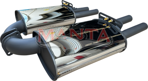 Holden Commodore VF HSV Maloo Ute 3in Rear Mufflers (pair)