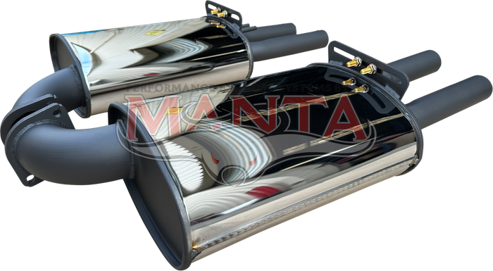 Holden Commodore VF HSV Maloo Ute 3in Rear Mufflers (pair)