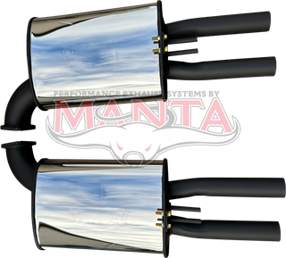 Holden Commodore VF HSV Maloo Ute 3in Rear Mufflers (pair)