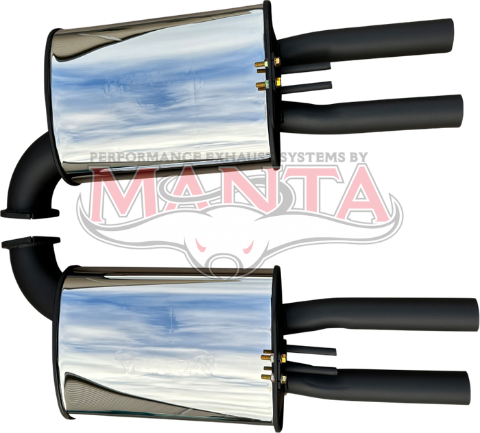 Holden Commodore VF HSV Maloo Ute 3in Rear Mufflers (pair)