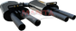 Holden Commodore VF HSV Maloo Ute 3in Rear Mufflers (pair)