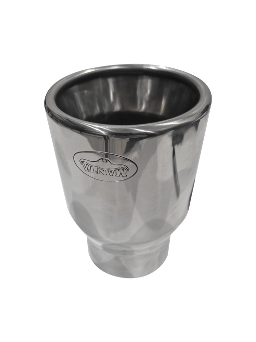 3in Inlet x 4in Outlet x 150mm - Manta Branded, Rolled in With Polished Inner Cone, Stainless Steel