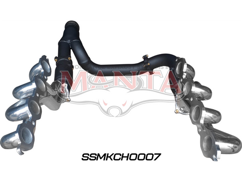 Chevrolet Silverado 1500 ZR1 & ZR2 6.2L V8 Coated Extractors, Cats & Y-Pipe To Suit Factory Catback