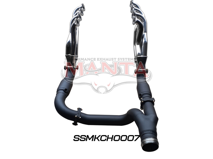 Chevrolet Silverado 1500 ZR1 & ZR2 6.2L V8 Coated Extractors, Cats & Y-Pipe To Suit Factory Catback