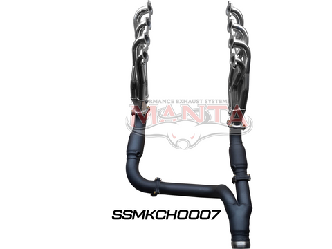 Chevrolet Silverado 1500 ZR1 & ZR2 6.2L V8 Coated Extractors, Cats & Y-Pipe To Suit Factory Catback