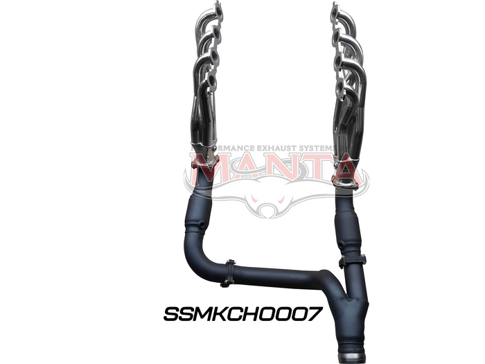 Chevrolet Silverado 1500 ZR1 & ZR2 6.2L V8 Coated Extractors, Cats & Y-Pipe To Suit Factory Catback