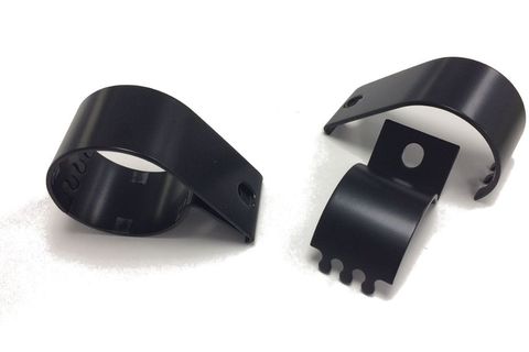 Horizontal Tube Clamp - 76mm (black - no Lazer branding)