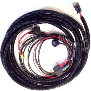 Utility Series Single-lamp harness kit with switch