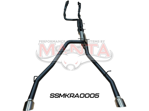DT RAM 1500 5.7L V8 3in Twin Full Exhaust, with Extractors and Cats, and 5in Chrome tips