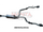 DT RAM 1500 5.7L V8 3in Single into Twin, Factory Cat Back Exhaust, with 5in Black tips