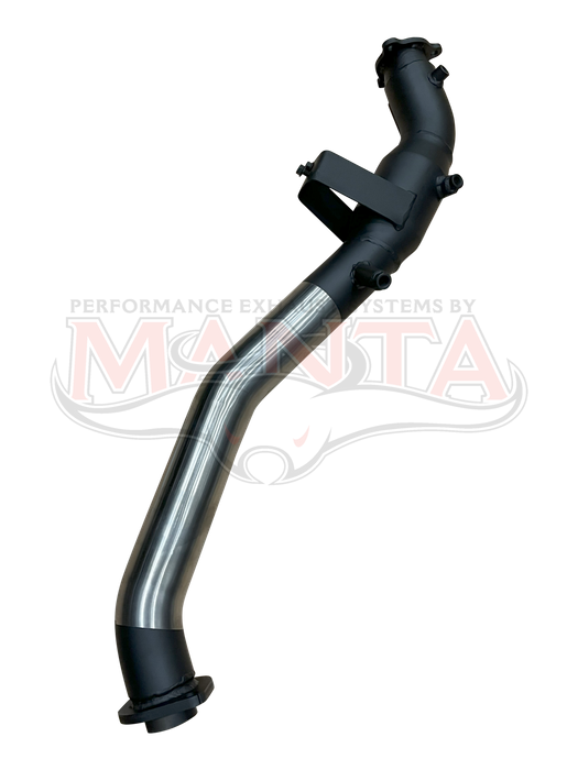 Mitsubishi Triton, Pajero Sport MQ/MR 2.4L TD, 3in Dump Pipe With Cat & DPF Ports, Bolts To OEM Exha