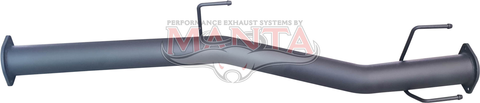 Isuzu D-Max Mazda BT50 2021 Onwards, 3in Centre Pipe without Muffler