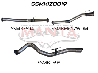 Isuzu D-Max 2020 ON 3.0L DPF BACK
