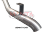 Toyota Landcruiser VDJ79 V8 4.5L TD, Ute 2016 To Current, 4in Single DPF Back Without Muffler