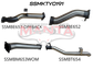 Toyota Landcruiser VDJ79 V8 4.5L TD, Ute 2016 To Current, 4in Single DPF Back Without Muffler