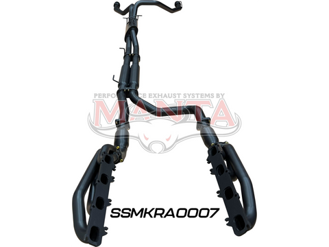 DT RAM 1500 5.7L V8 3in Twin Full Exhaust, with Extractors and Cats, and 5in Black tips