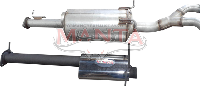 DT RAM1500 V8 HEMI 5.7L 3in CENTRE MUFFLER DELETE