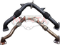 Toyota LandCruiser V8 VDJ70 Series 1 7/8in Replacement Crossover Pipe