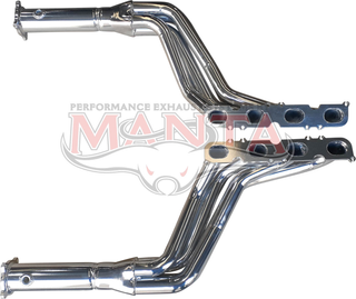 Mercedes Benz C63 W204 V8 1 3/4in 4 into 1, Tuned Length, 3in Outlet Headers, Ceramic Coated