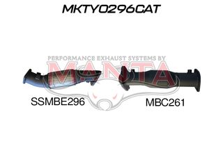 Toyota Landcruiser VDJ76/78/79 V8 3in WITH CAT DPF REPLACEMENT - will suit all exhaust systems inclu