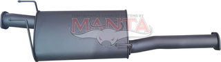 Isuzu D-Max Mazda BT50 2021 Onwards, Centre Muffler