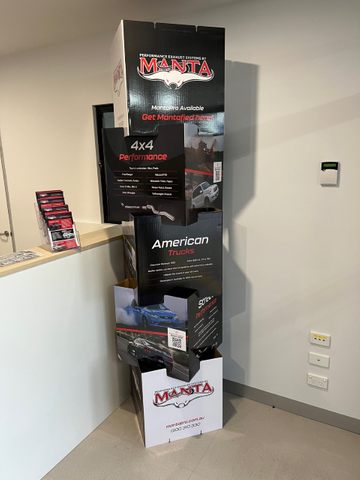 Manta Coreflute Showroom Display Box Set