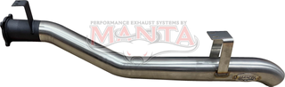 Toyota LandCruiser VDJ78/79 V8 4.5L TD, 4in LHS Tail Pipe