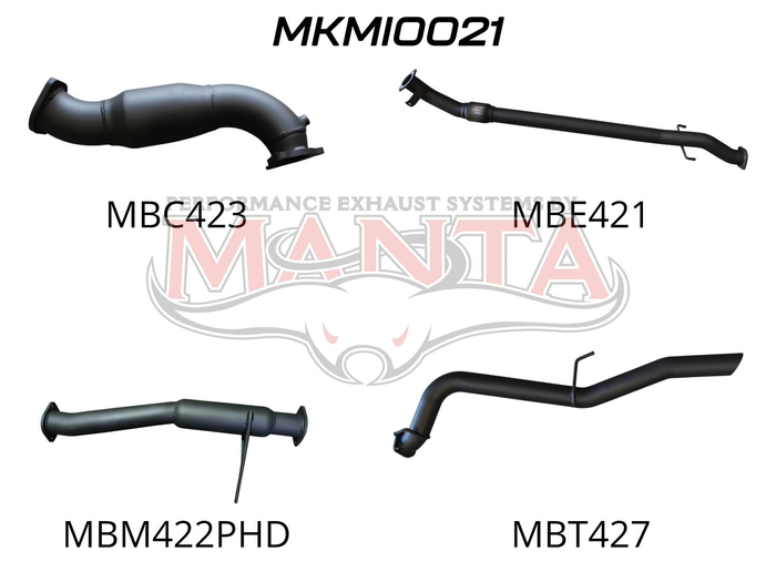 Mitsubishi Triton MN Manual 4X4 2.5L CRD With Cat & Hotdog