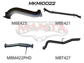 Mitsubishi Triton MN Manual 4X4 2.5L CRD Without Cat with Hotdog