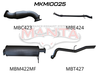 Mitsubishi Triton MN Auto 4X4 2.5L CRD With Cat & Muffler