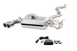 BMW F20 125i HATCH 2.0L TURBO 2011 - 2014 2.5in CAT-BACK SYSTEM WITH VAREX MUFFLER STAINLESS STEEL