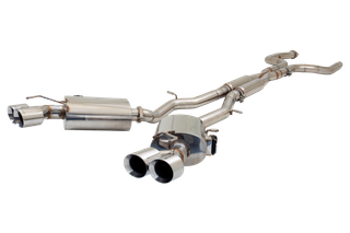 CHEVROLET CAMARO GEN 6 TWIN 3in CAT-BACK SYSTEM WITH FRONT RESONATORS & QUAD TIP VAREX REAR MUFFLER