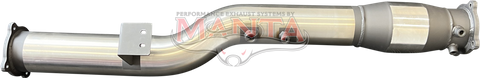 Toyota LandCruiser VDJ76/VDJ79 V8 4.5L TD, 4in Engine Pipe With Cat Incl DPF Sensor Ports