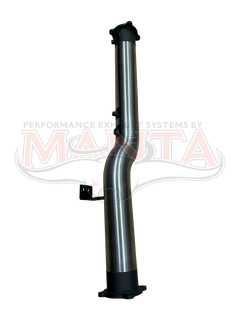 Toyota LandCruiser VDJ76/VDJ79 V8 4.5L TD, 4in Engine Pipe Without Cat, Incl DPF Sensor Ports