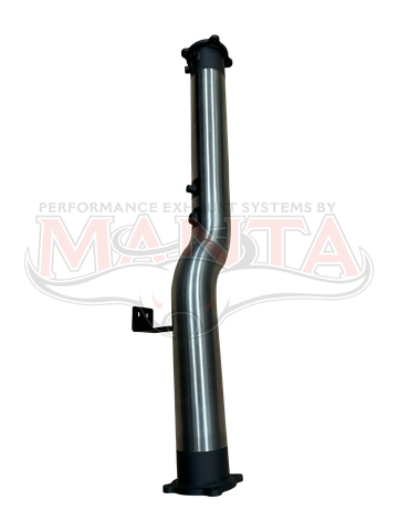 Toyota LandCruiser VDJ76/VDJ79 V8 4.5L TD, 4in Engine Pipe Without Cat, Incl DPF Sensor Ports